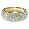 Image 2 : Extra Large Rhinestone Fashion Designer Bangle Bracelet