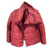 Image 8 : 3 pc - Guess white leather jacket sz S / Jessica Simpson faux fur plaid coat sz 12 & Banana Republic