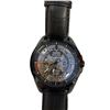 Image 2 : Brand New Bulova Classic Sutton Leather Strap Silver Skeleton Dial Automatic 98A304 100M Mens Watch,