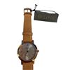 Image 2 : Brand New Bulova Women's Beige Leather Strap Watch 97L146, Retail Value $295