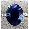 Image 2 : 10K White Gold 2.02G Natural Blue Sapphire No Heat & Diamond 0.05Ct Ring (~Size 7), Made in Canada, 
