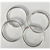 Image 2 : Silver 2 Small Hoop Earring Set