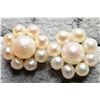 Image 2 : Silver Fresh Water Pearl Earrings, Made in Canada
