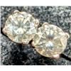 Image 2 : 14K White Gold 0.5G Natural Diamond 0.42Ct Earrings, Made in Canada, Appraised Retail $1285