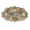 Image 2 : ANTIQUE STERLING STAMPED - bowl w/ decorative applied pattern (2.364kg weight) 18 1/2in