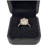 Image 2 : 5.00 CT GRA Certified Round Brilliant Cut Moissanite Stone VVS D Colour Set in Center w/14 Round Cut