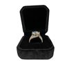 Image 2 : 5.00 CT GRA Certified Round Brilliant Cut Moissanite Stone VVS D Colour Set in Center w/130 Round Br