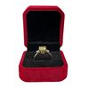 Image 2 : Hand Set 2.00 CT GRA Certified Round Brilliant Cut Moissanite Stone VVS Lemon Yellow Colour Set in C