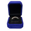 Image 2 : 2.60 CT TW Round Brilliant Cut Moissanite Stones VVS Yellow Colour Set in 5 in A Row Set in 925 Silv
