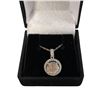 Image 2 : 2.00 CT GRA Certified Round Brilliant Cut Moissanite Stone VVS D Color Set In Center Of Round Halo W