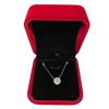 Image 1 : 1.00 CT GRA Certified Round Brilliant Cut Moissanite Stone VVS D Color Set In Center Of Round Halo S