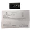 Image 3 : 3.00 CT GRA Certified Round Brilliant Cut Moissanite Stone VVS Light Blue Color Set In Center Of 6 C