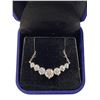 Image 2 : 2.80 CT GRA Certified Round Brilliant Cut Moissanite Stones VVS D Color With Larger Stone Set In Cen
