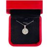 Image 2 : 3.00 CT GRA Certified Round Brilliant Cut Moissanite Stone VVS D Color Set In Center Of Round Halo P