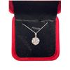 Image 2 : 5.00 CT GRA Certified Round Brilliant Cut Moissanite Stone VVS Light Blue Color Set In Center Of 6 C