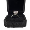 Image 2 : 5.00 CT GRA Certified Round Brilliant Cut Moissanite Stone VVS D Color Set In Center With 14 Round C