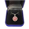 Image 2 : 3.00 CT GRA Certified Round Brilliant Cut Moissanite Stone VVS Intense Pink Color Set In Center Roun