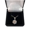 Image 2 : 3.00 CT Round Brilliant Cut Moissanite Stone VVS Light Blue Color Set In 6 Claw Basket Head Set In 9
