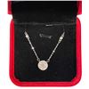 Image 2 : 1.00 CT GRA Certified Round Brilliant Cut Moissanite Stone VVS D Color Set In Center Of Round Halo W