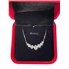 Image 2 : 1.00 CT GRA Certified Round Brilliant Cut Moissanite Stone VVS D Color Set In Center Of V Shaped Pen