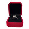 Image 2 : 3.00 CT GRA Certified Round Brilliant Cut Moissanite Stone VVS D Color Set In 4 Claw Head Set In 925