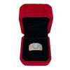 Image 1 : 2.00 CT GRA Certified Round Brilliant Cut Moissanite Stone VVS Light Blue Color Set In Center With 1