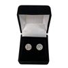 Image 1 : 2.30 CT TW GRA Certified Round Brilliant Cut Moissanite Stones VVS Greenish Blue Color Set In Center