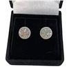 Image 2 : 2.30 CT TW GRA Certified Round Brilliant Cut Moissanite Stones VVS Greenish Blue Color Set In Center