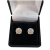 Image 2 : 4.00 CT TW GRA Certified Round Brilliant Cut Moissanite Stones VVS D Color Set In Center Of 6 Claw B
