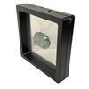 Image 2 : 68.90 Carat Bluish Green Moissanite That Is Oval Cut Ready To Set Into Pendant Or Brooch. Replacemen