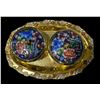 Image 2 : A beautiful set of trinket boxes featuring floral motifs