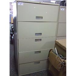 5 Drawer Lateral File Cabinet