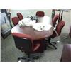 Image 1 : Deep Cherry 8 Ft. Executive Boardroom