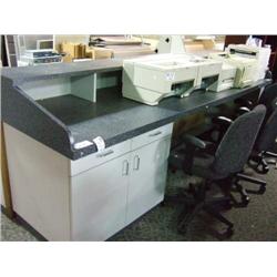 Grey 10 Ft. Multi  Unit Counter/ Storage