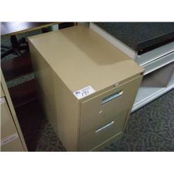 2 Drawer Vertical File Cabinet