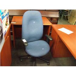 Blue High Back Multi Leaver Task Chair