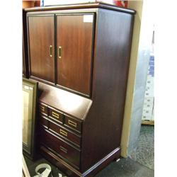 Mahogany TV /3 Drawer Armoire