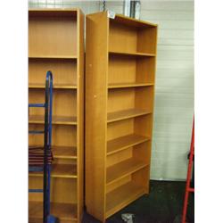 7 Ft. Golden Oak Bookcase