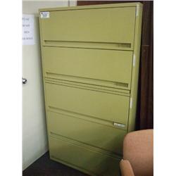 5 Drawer File Cabinet