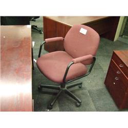 Burgandy Task Chair