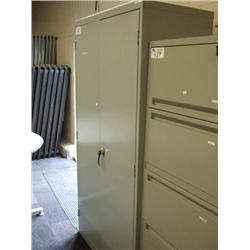 Grey 6 Ft Storage Cabinet