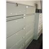 Image 1 : Grey  5 Drawer Lateral  File Cabinet