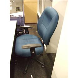 Blue Mid Back Tilter Task Chair