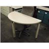 Image 1 : Half Circle Rolling Table