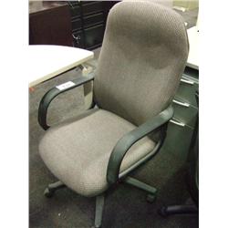 Grey High Back Tilter Task Chair