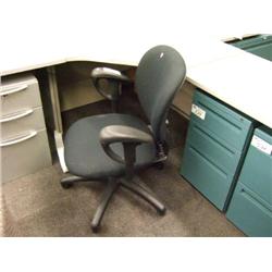 Black Midback Multi Leaver Task Chair