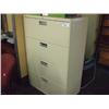 Image 1 : 4 Drawer Lateral File Cabinet