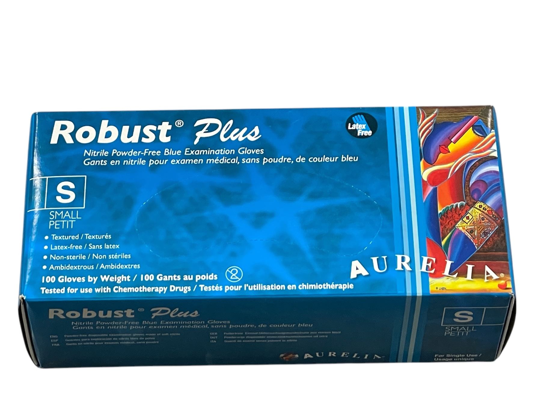 Robush Powder Pallet of Robust Plus Nitrile Powder Free Blue Examination Gloves (1000 ...
