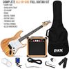 Image 2 : NEW LyxPro 39in Electric Guitar Starter Kit - retail value $259.99 CAD