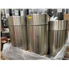 Image 1 : Group 5 LIKE NEW Stainless Steel Garbage cans